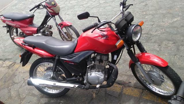 Fan 125 2012 + 2.000 Reais para trocar em moto mais nova.