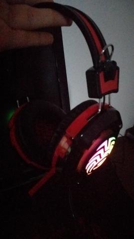 Fone headset game rgb - Foto 2