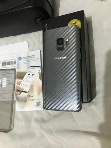 Samsung galaxy S9 + oculos gear vr tudo na caixa com nota fiscal + garantia - Foto 4