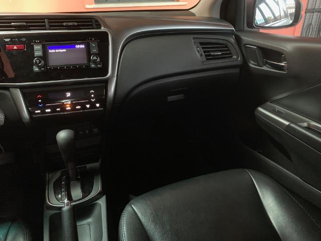 Oportunidade! Honda City 2014 Modelo 2015 Única Dona 35.000km c/ bancos de couro - Foto 12