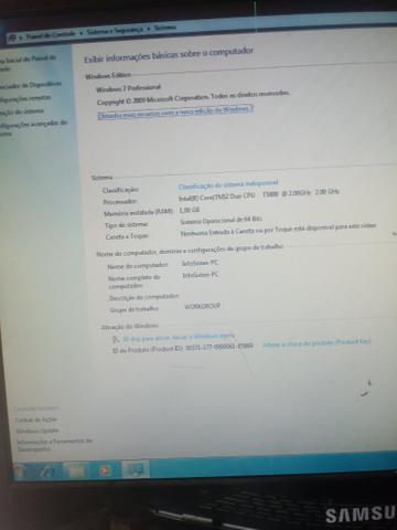 Base inferior notebook dell 1525 completa - Foto 6