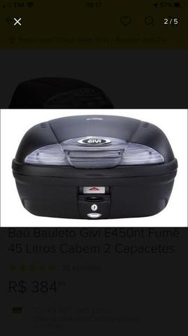 Bauleto givi 45 litros (cabe 2 capacetes) - Foto 9