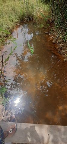 Terreno com pequeno igarapé km 25