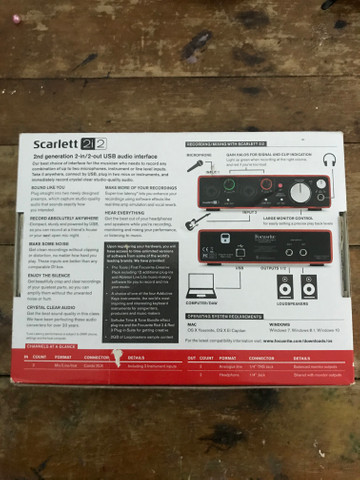 FOCUSRITE SCARLETT 2i2 (2nd Gen) - Foto 2