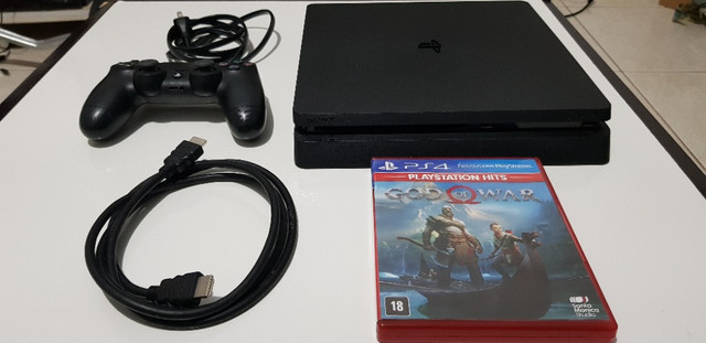 Sony PlayStation 4 Slim jet black 500gb CUH2015A - Foto 2