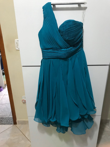 Vestido de festa azul