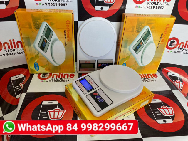 Balança Digital de 1g a 10Kg de precisão para dieta cozinha e outros<br> - Foto 2