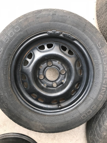 Roda + pneu 175/70/13 R$ 99 - Foto 5