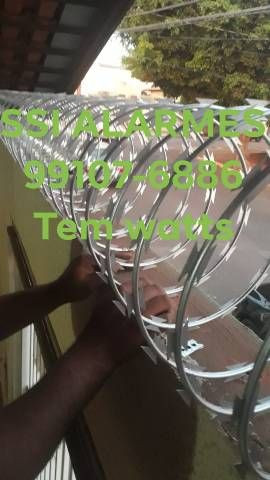 Cabo de aço para portão 100reais concertina 13reais - Foto 3