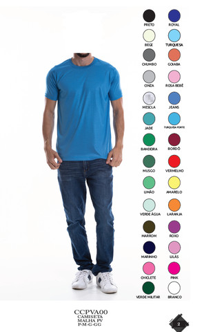 Camisetas Poli Viscose (PV)