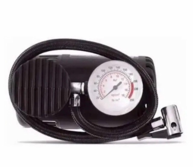 COMPRESSOR DE AR CARRO MOTO MULTIUSO  - Foto 4