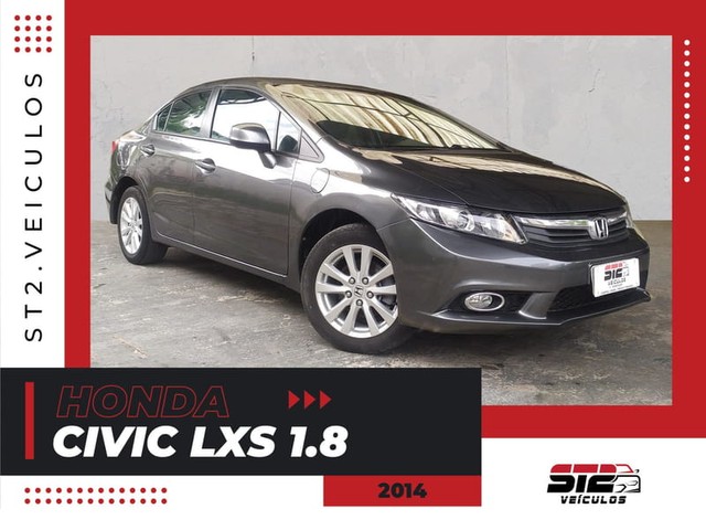 HONDA CIVIC 2014 SEDAN LXS 1.8 FLEX 16V AUT 4P