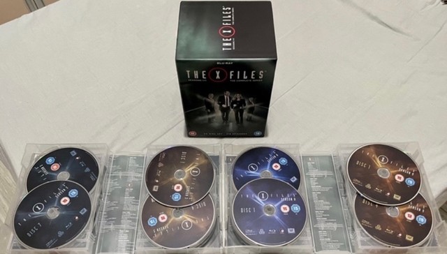 The X-Files (Arquivo X) A Série Completa 11 Temporadas 60 Discos Bluray