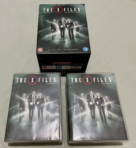 The X-Files (Arquivo X) A Série Completa 11 Temporadas 60 Discos Bluray