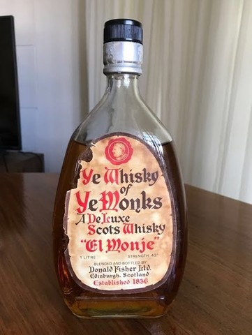 Blended Scotch Whisky - Ye Whisky Of Ye Monks - Raridade