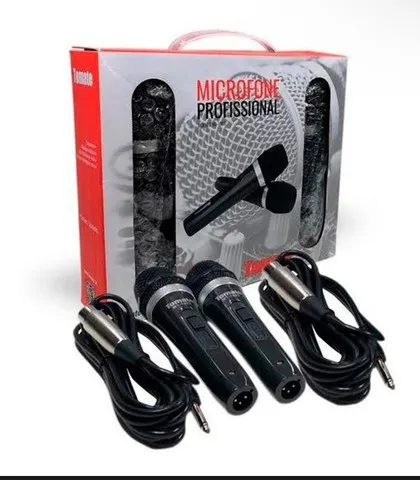 KIT 2 Microfones Profissionais