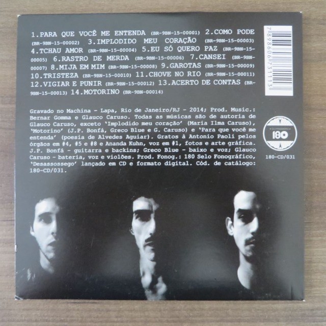 CD Turba - Desassossego - Foto 2