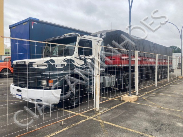 Conjunto Scania 112h Ano 1985 6x2 + Carreta Grade Alta 1998 - Foto 2