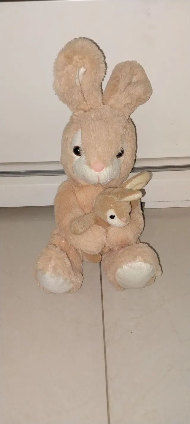 Coelhas de pelúcia