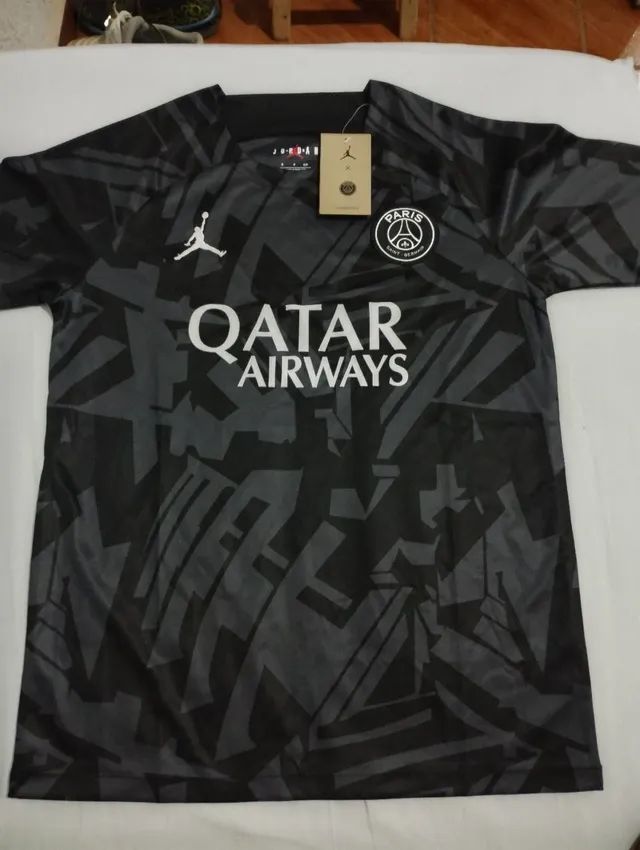 Camisa do PSG Jordan malha tailandesa importada 
