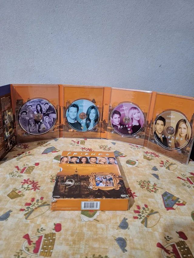 2 BOX ORIGINAIS FRIENDS 8° E 9° TEMPORADAS