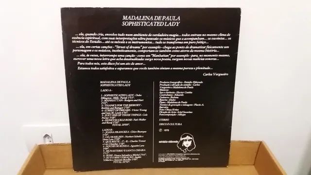 LP - Madalena De Paula - Sophisticated Lady - Foto 2