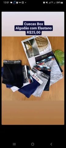 Cueca Box de Algodão Multimarcas - Foto 2
