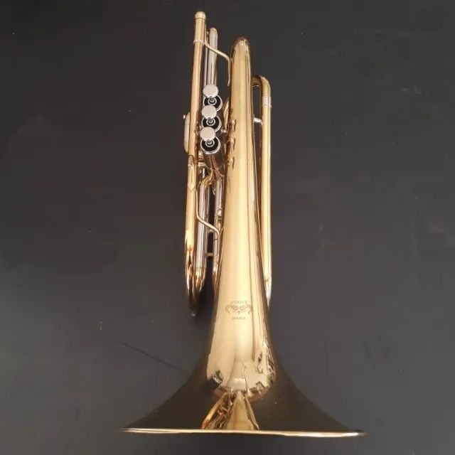 Trombonito Sib Quasar Laqueado Usado - Foto 6