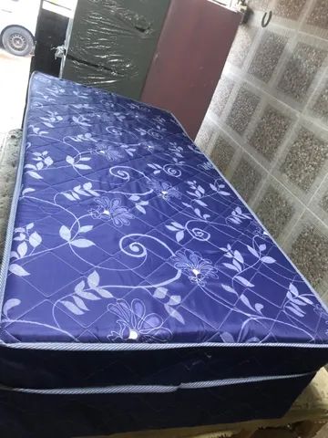Cama box solteirão preço de fábrica  - Foto 4