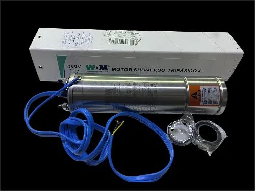 Motor de bomba palito caneta MTR 4TRIF 0,75CV 380V 60HZ wdm - Foto 3