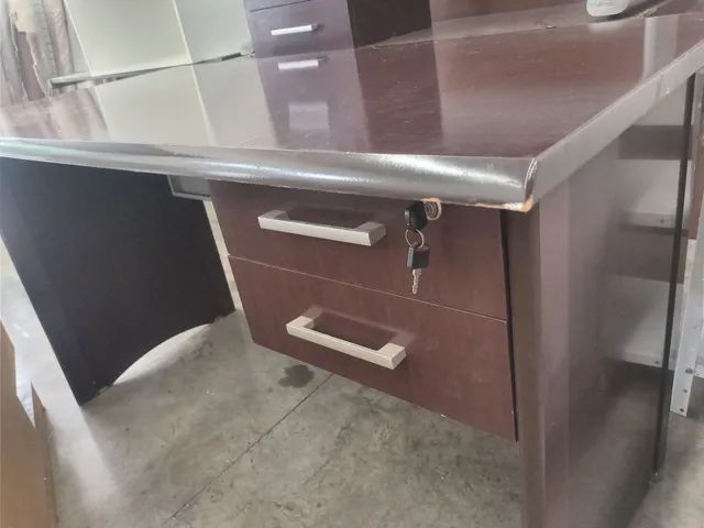 mesa escritório  com gaveteiro - Foto 3