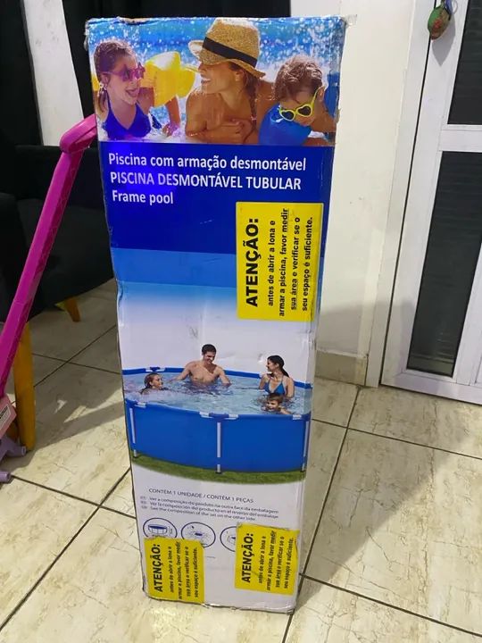 Piscina Desmontável Tubular Frame Pool