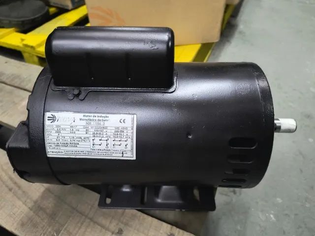 Motor Elétrico Nova Motores 2 CV 2 Polos Monofásico Seminovo - Foto 2