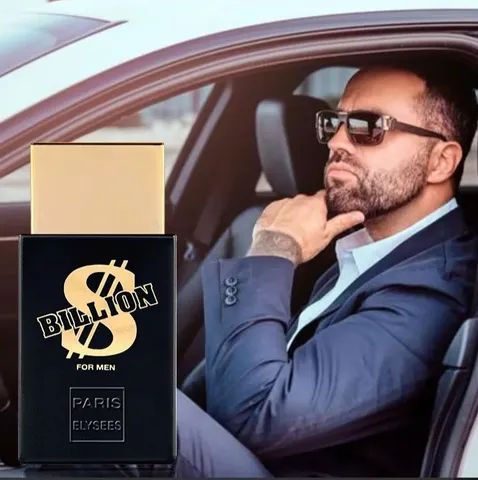 Perfume masculino Billion $ For Men da Paris Elysees - Foto 2