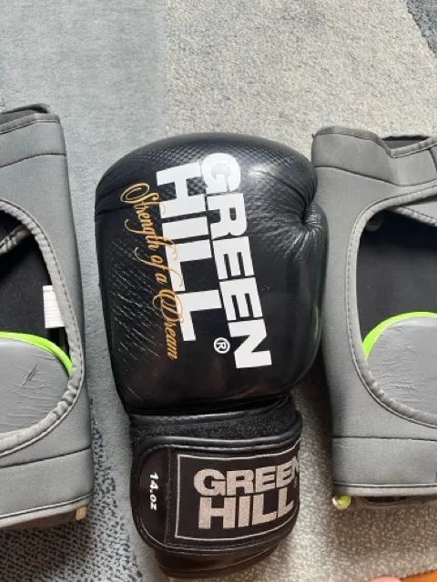 Luxa Boxe Muay Thay Green Hill  + Caneleira Everlast - Foto 2