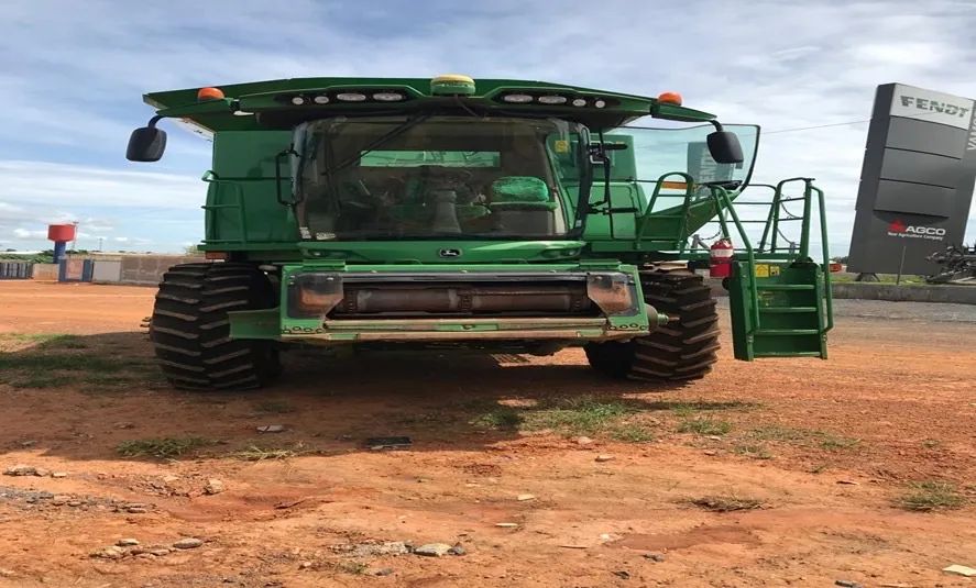 S680 John Deere Colhedeira Plataforma Draper 40pés  Ano 2013  - Foto 5