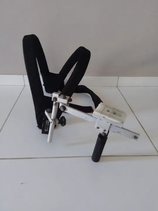 Suporte Estabilizador em liga de alumínio para Filmadoras e Câmeras  - Foto 4