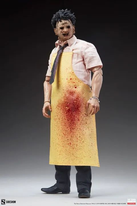 Leatherface 1/6 Killing Mask Leatherface Massacre da Serra Eletrica Sideshow - Foto 2