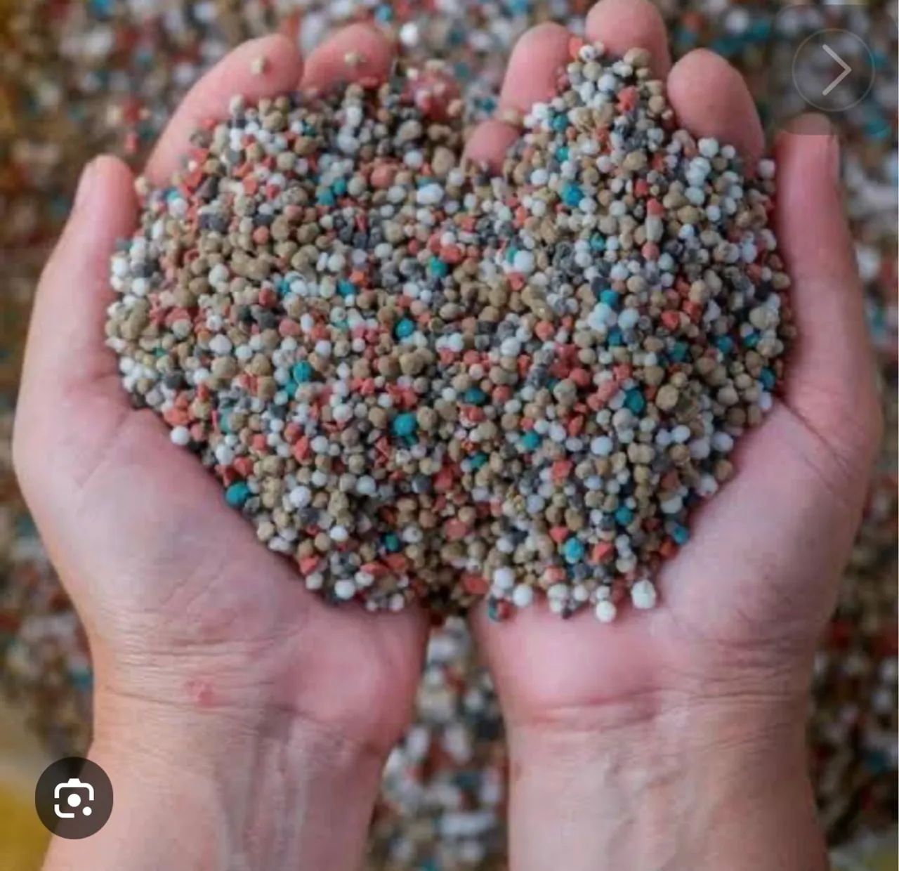 Adubo Granulado de Varredura de NPK