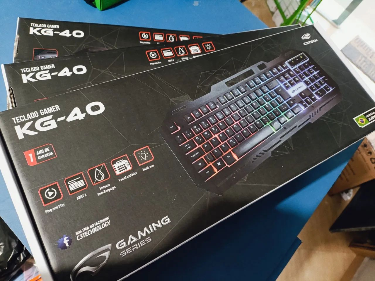 Teclado Gamer C3Tech KG-40