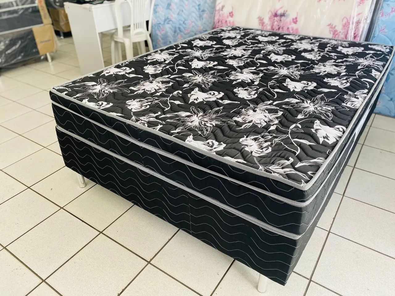 CAMA BOX MOLAS ENTREGA GRÁTIS - Foto 5