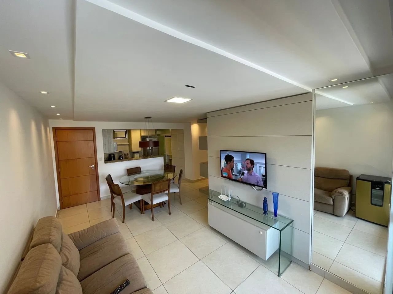 LOCAÇÃO POR TEMPORADA em Ponta de Campina apartamento 3qts pé na areia! - Foto 7