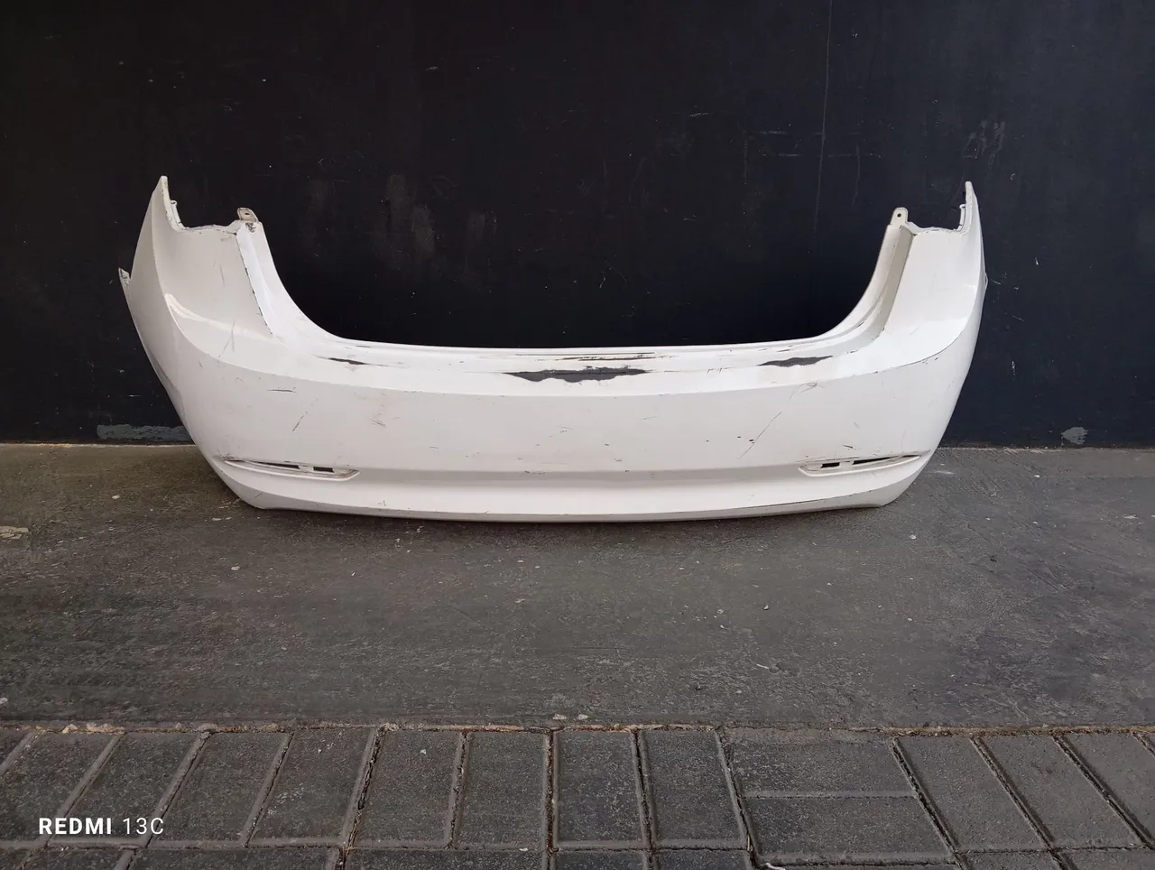 Parachoque traseiro HB20 sedan 2013 a 2016