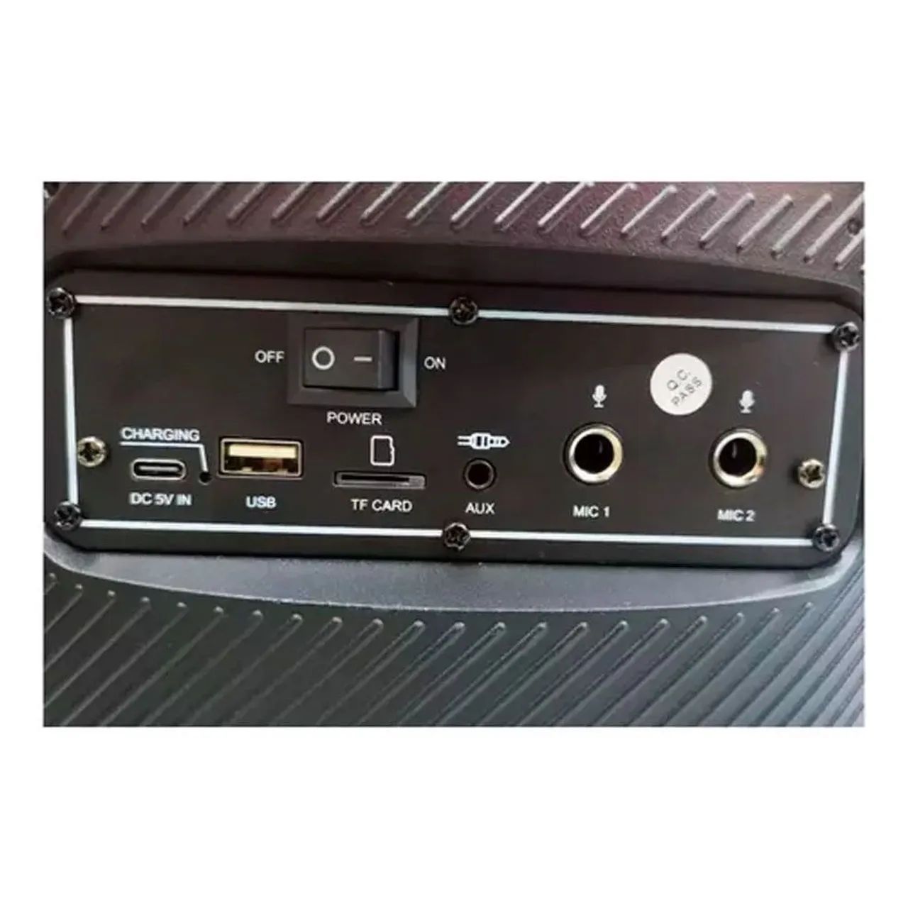 Caixa de som FAM Partybox Bluetooth com Led?s - Nova lacrada - Foto 4