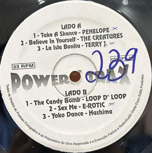 Disco de Vinil Power Trax vol 7 - Foto 3