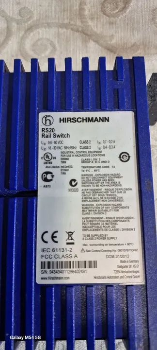 Switch hirschmann  rs20 0400m2m2sdhehh08.0,05 - Foto 6