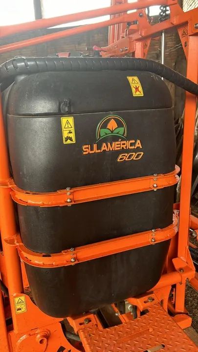 Tanque de pulverização Sulamérica 600 LTS, hidráulico, bijet