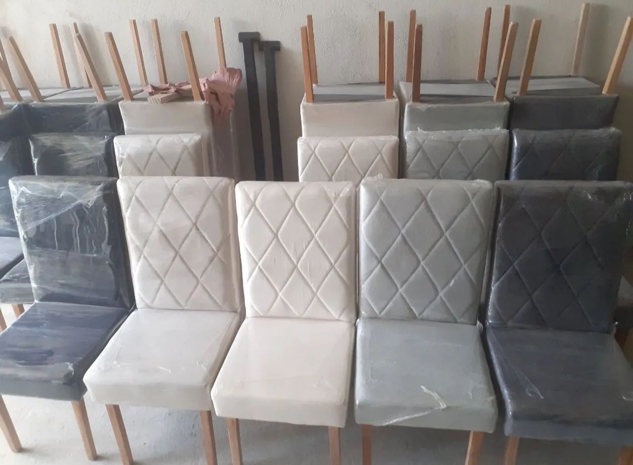 Cadeiras Para Sala de Janta Acolchoadas - Foto 4
