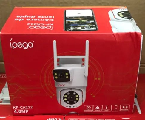 Camera de Segurança Inteligente Ipega KP-CA212 Lente Dupla IP Full Hd Wireless 360°  - Foto 2