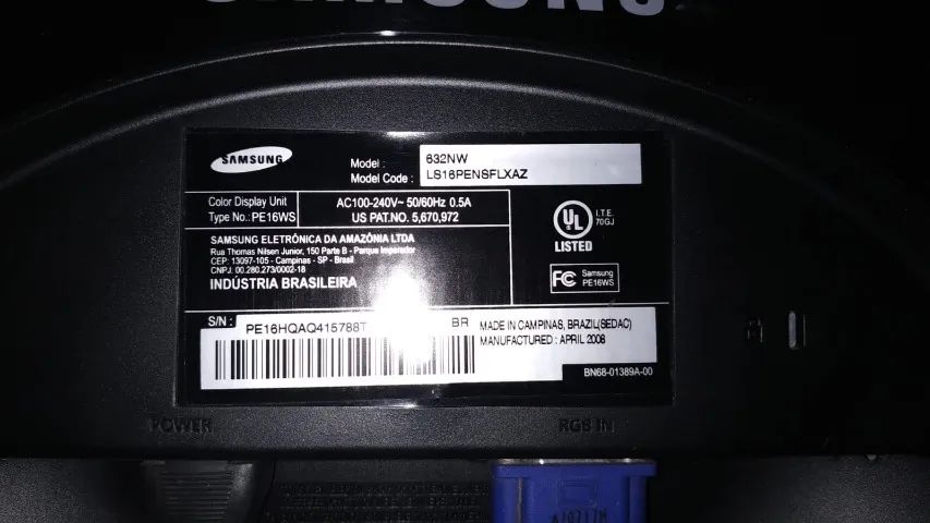 Vendo monitor Samsung 16" SyncMaster632NW - Foto 3